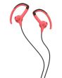 Skullcandy Chops Buds Hanger In-Ear Headphones Hot Red/Black (S4CHGZ-318)