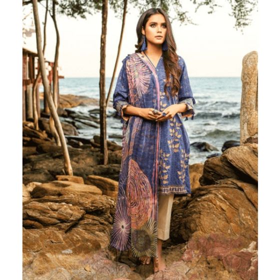 LSM Shades of Summer Lawn Collection 2020 3 Piece (2061)