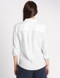 Marks & Spencer Linen Long Sleeve Women's Shirt Flax (T436507)