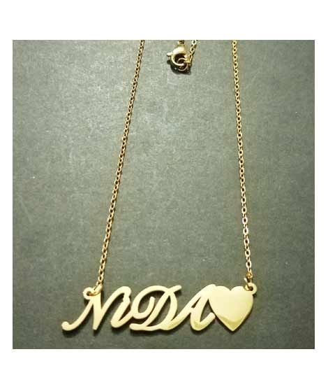 Nida name online locket