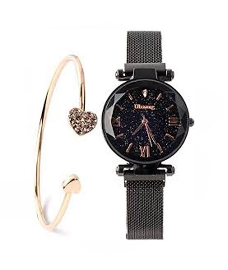 m.zeeshop analog wrist watch with bracelet1