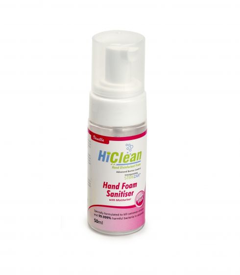 HiClean Hand Foam Sanitizer Vanilla - 50ml