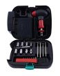 SANDOOQ 26 Pcs Maintenance Tools Kit With Led Emergency Light
