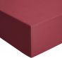 Rainbow Linen Jersey Fitted Bed Sheet King Size Red (RHP230)