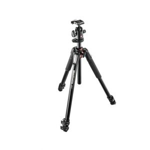 Manfrotto 3-section Tripod With Ball Head Set Black (055XPRO3-BH)