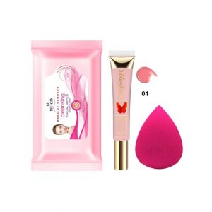 Muicin Pink Blush On Cheeks Kit - (02)