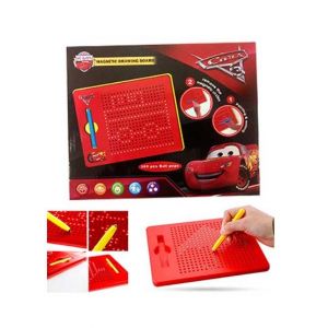 Planet X Cars Mcqueen Magnetic Drawing Board 380 Pcs Ball Pops (PX-10465)