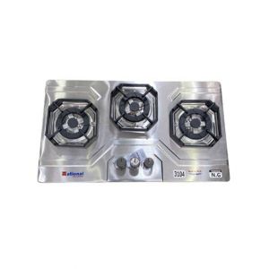 Stainless Steel 3 Burners NG Gas Hob (3104)
