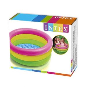 Planet X Intex Sunset Glow Ring Baby Pool 2 ft x 8.5 inches (PX-10550)