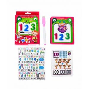 Planet X 123 Numbers Learning Flash Cards With Marker (PX-10706)