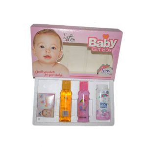Soft Touch Baby Care Gift Box Pack Of 4 (KBC020)