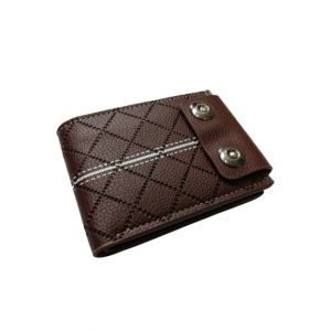 Afreeto PU Leather Wallet For Men Brown