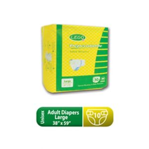 Mtek Hygiene Lego Adult Diaper Large Pack of 10