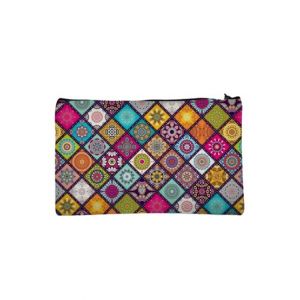 Traverse Collage Digital Printed Pencil Pouch (1612537272508)