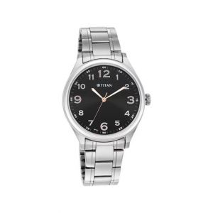 Titan Trendsetters Collection Analog Men's Watch - Silver (1802SM04)