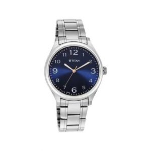 Titan Trendsetters Collection Analog Men's Watch - Silver (1802SM05)