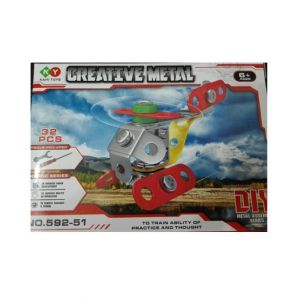 M Toys Mini Mechano Set for Kids - 32 Pcs 