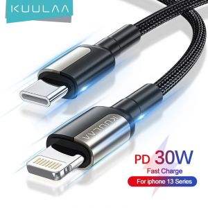 Kuula 30W PD USB-C To Lightning Charging Cable 1M