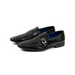 Sage Leather Formal Shoes For Men Black (220080)-41 - Euro