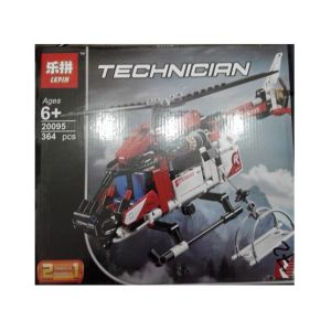 M Toys 2-in-1 Fighter Plane Lego Blocks - 364pcs