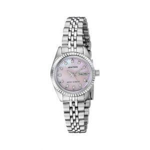 Armitron Glory Women's Watch Silver Tone (75/2475PMSV)
