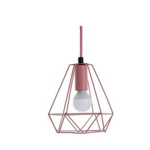 Premier Home Beli Metal Wire Pendant Light - Pink (2502157)