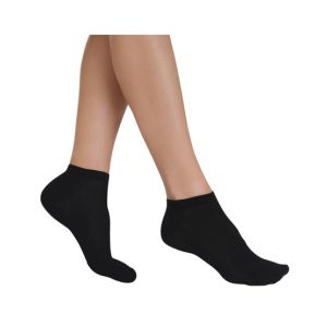 Healthcare Online Ankle Socks For Unisex Black