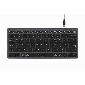 A4Tech Fstyler Scissor Switch Keyboard (FX51)-Grey