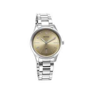 Titan Urban Collection Analog Women's Watch - Silver (2639SM10)