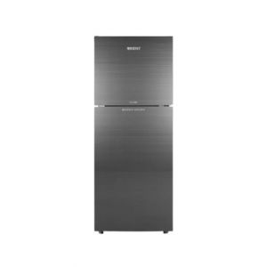 Orient Flare 330 Freezer-On-Top Glass Door Refrigerator 12 Cu Ft Radiant Grey