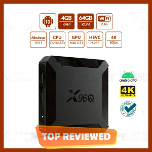 Versatile Engineering X96Q 4k Quad-Core 4GB 64GB Smart TV Box