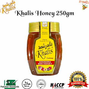 Khalis Honey Mingora Bee Honey 250g 100% Raw Pure Organic Mingora Bee Honey