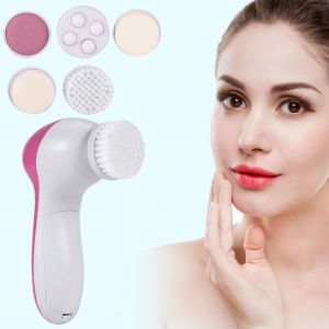 Ferozi Traders 5 in 1 Electric Facial Cleanser And Massager
