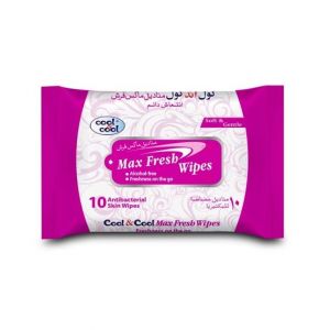 Cool & Cool Max Fresh Wipes - 10 Pcs (W1273)