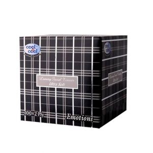 Cool & Cool Emotions Luxury Facial Tissues 100 X 2 Ply (F1978)