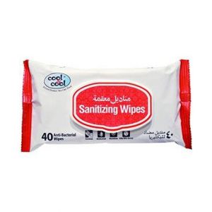 Cool & Cool Sanitizing Wipes 40 Pcs (S2164C)