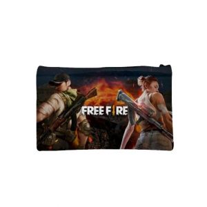 Traverse Free Fire Digitally Printed Pencil Pouch (T603)