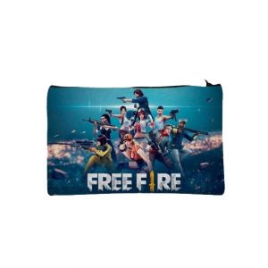 Traverse Free Fire Digitally Printed Pencil Pouch (T612)