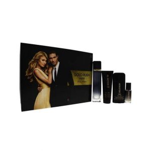 Paris Hilton Gold Rush 4 Pcs Gift Set For Men