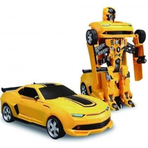 Rg Shop Kids Interchangeable Direct Robot Car-Yellow