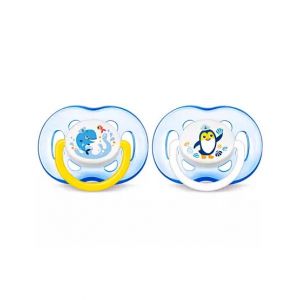 Philips Avent Freeflow Pacifiers - Pack Of 2 (SCF186/24)