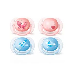 Philips Avent Ultra Soft Pacifiers - Pack Of 2 (SCF222/21)