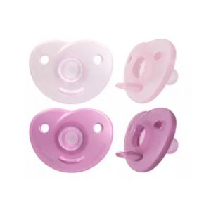 Philips Avent Curved Soothie Pacifiers - Pack Of 2 (SCF099/22)