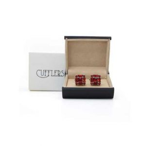 Cufflers Modern Square Cufflinks With Free Gift Box CU-3001