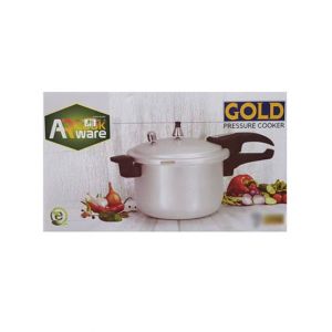 AR Cookware Gold Pressure Cooker 9 Ltr