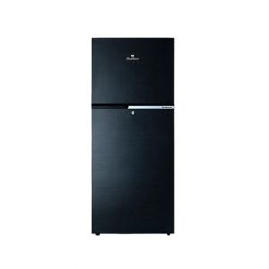 Dawlance Chrome Pro Freezer-On-Top Refrigerator 12 Cu Ft Hairline Black (9178-WB)