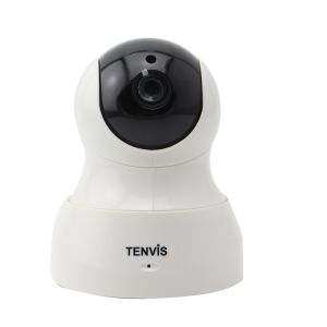 Tenvis Wi-Fi HD P2P Pan/Tilt Smart IP Camera White (TH661)