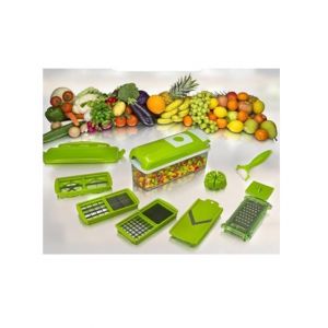 Ferozi Traders Nicer Dicer Vegetable & Fruit Cutter - Green