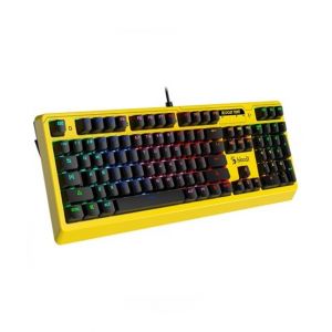 A4Tech Bloody RGB Mechanical Gaming Keyboard Punk Yellow (B810RC)