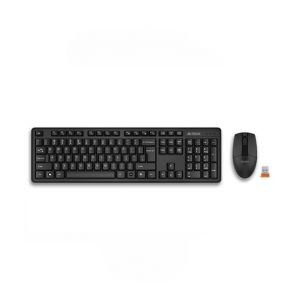 A4Tech Wireless Keyboard & Mouse Combo Black (3330NS)